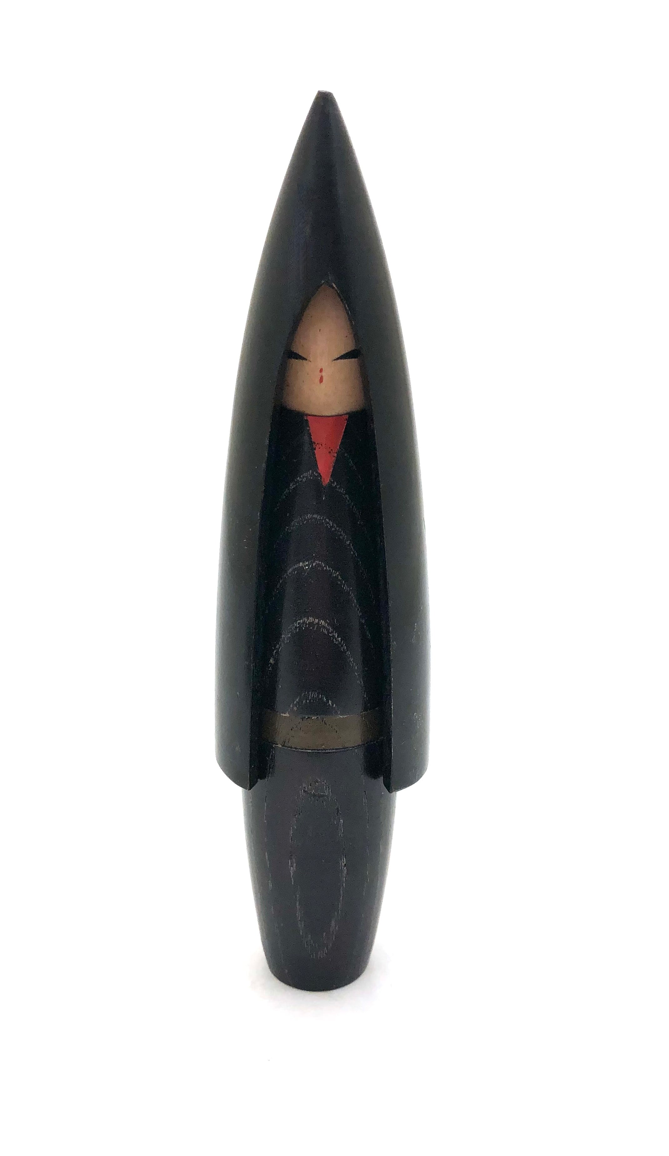 Vintage Sosaku Kokeshi entitled: “Winter Girl” by Shouzan, Shido