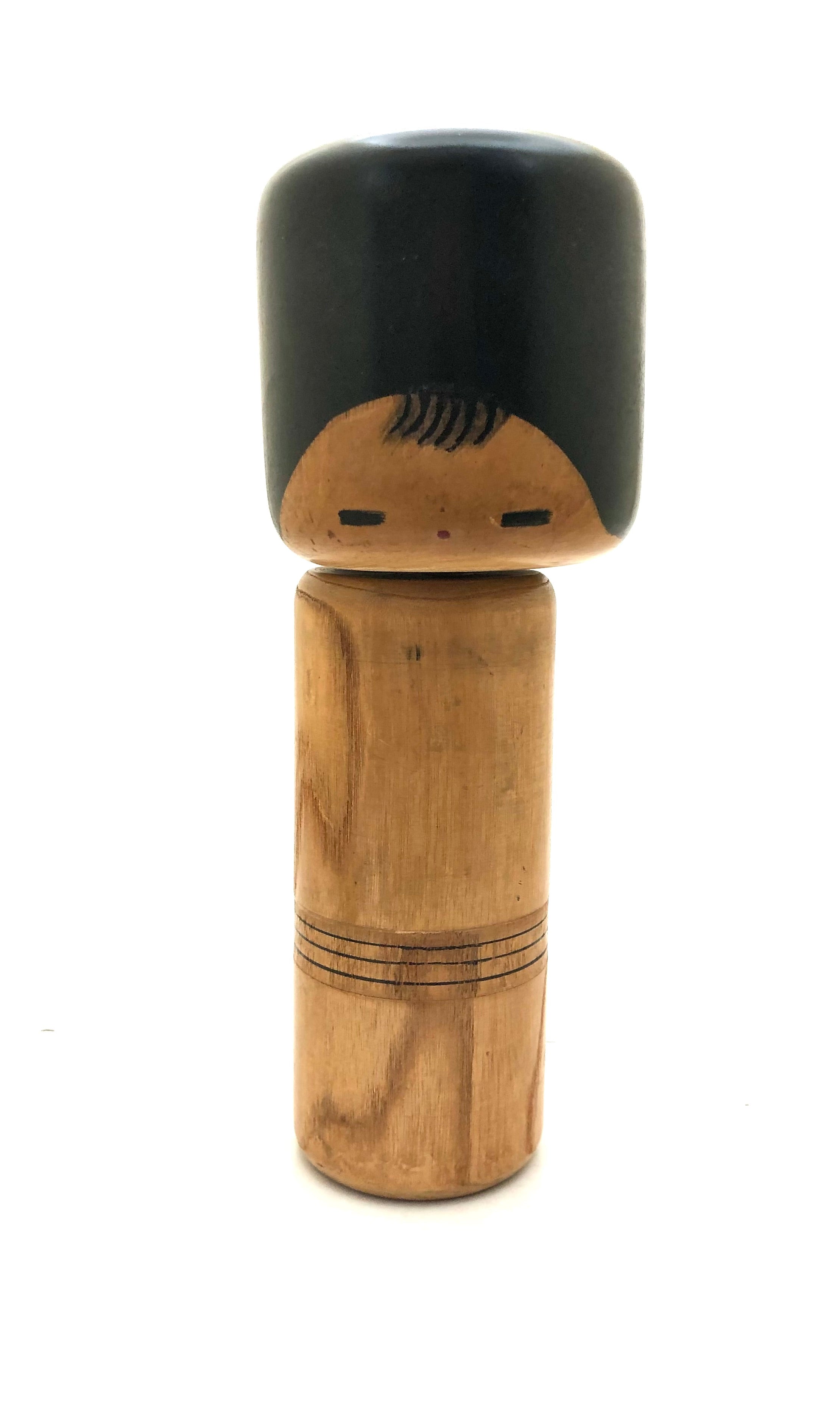 Vintage Sosaku Kokeshi entitled: “Dojo | Young Girl” by Ishihara, Hideo (1925-1999)