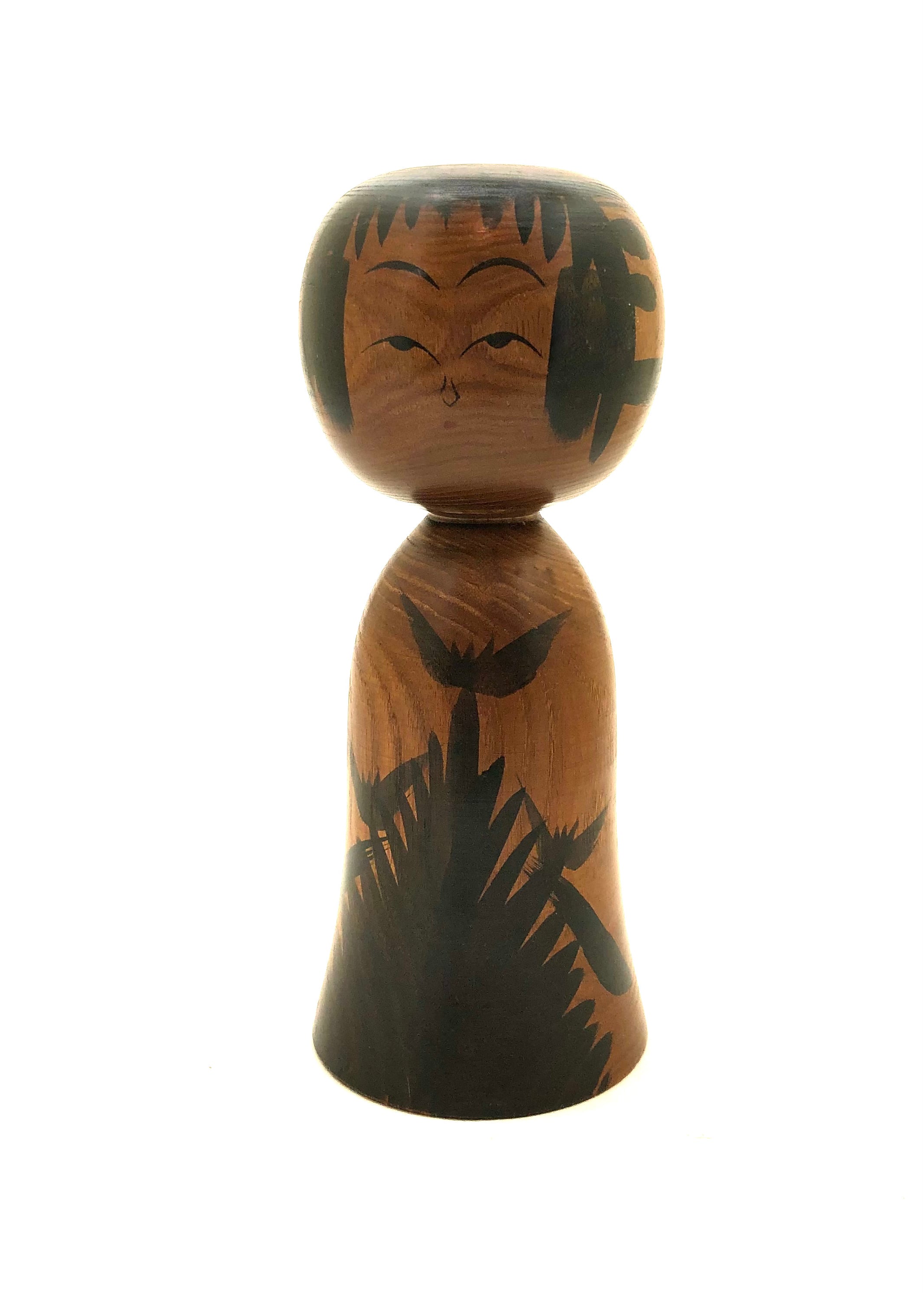 Vintage, RARE Traditional Yajirou Kokeshi by Niiyama, Hisashiro