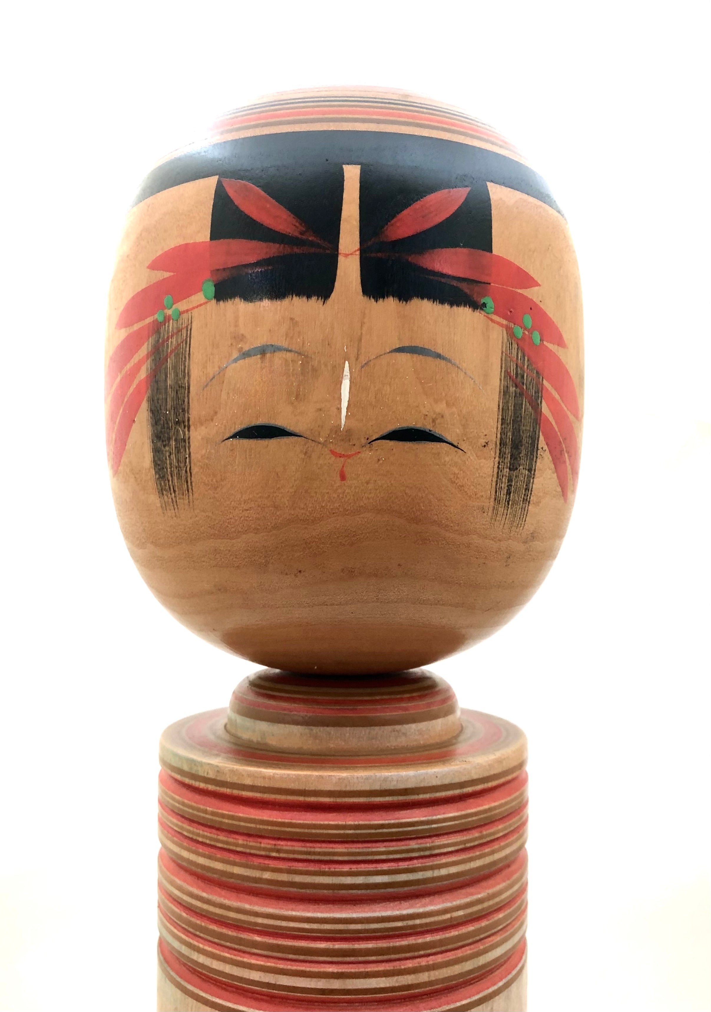 Vintage Japanese Sosaku Kokeshi entitled: Tanigawadake | Mt. Tanigawa by Sato Tatsuo (1928-2009)