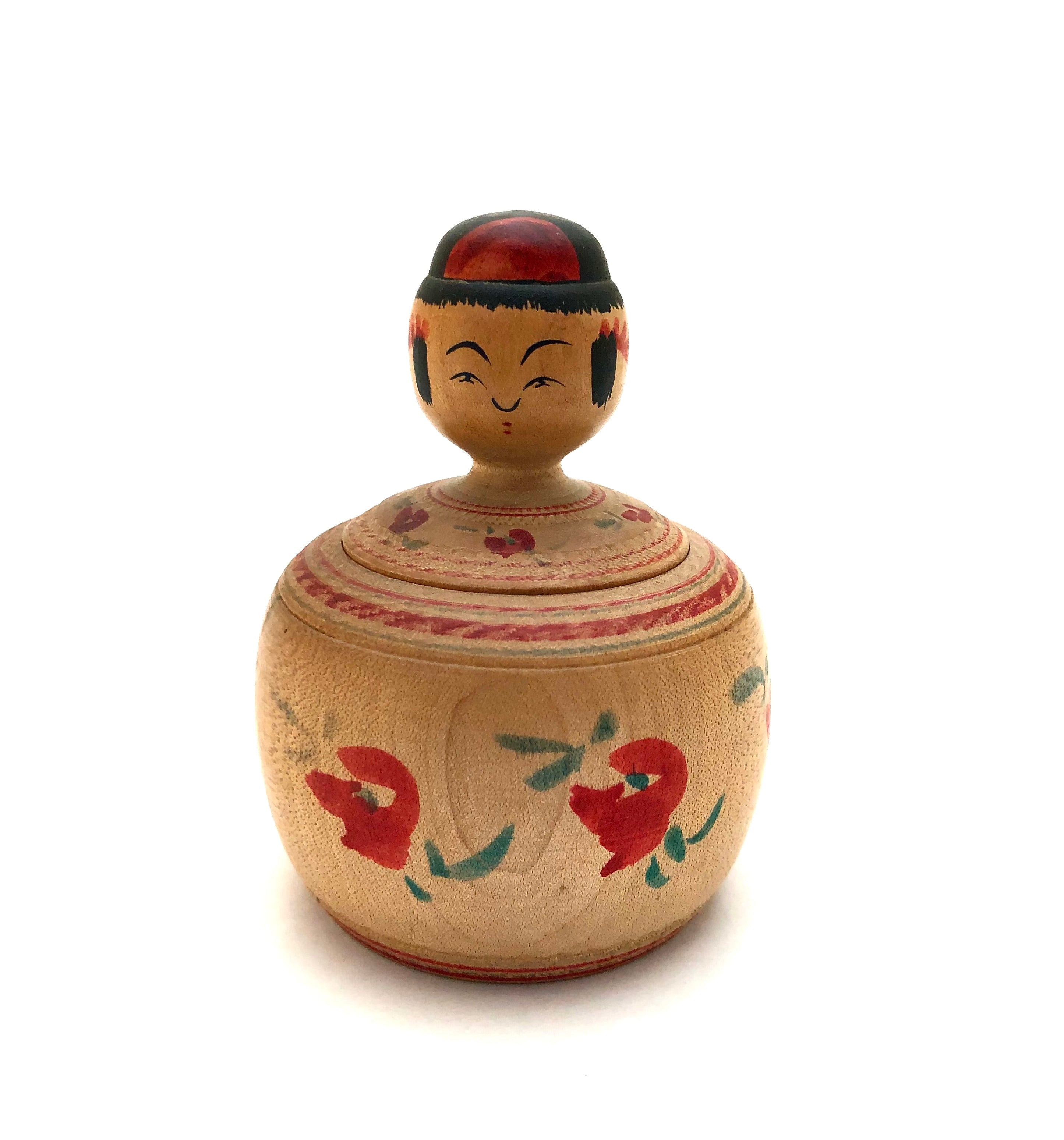 Vintage Traditional Yamagata Ejiko with Toys entitled: Oyone by Kobayashi, Seijiro