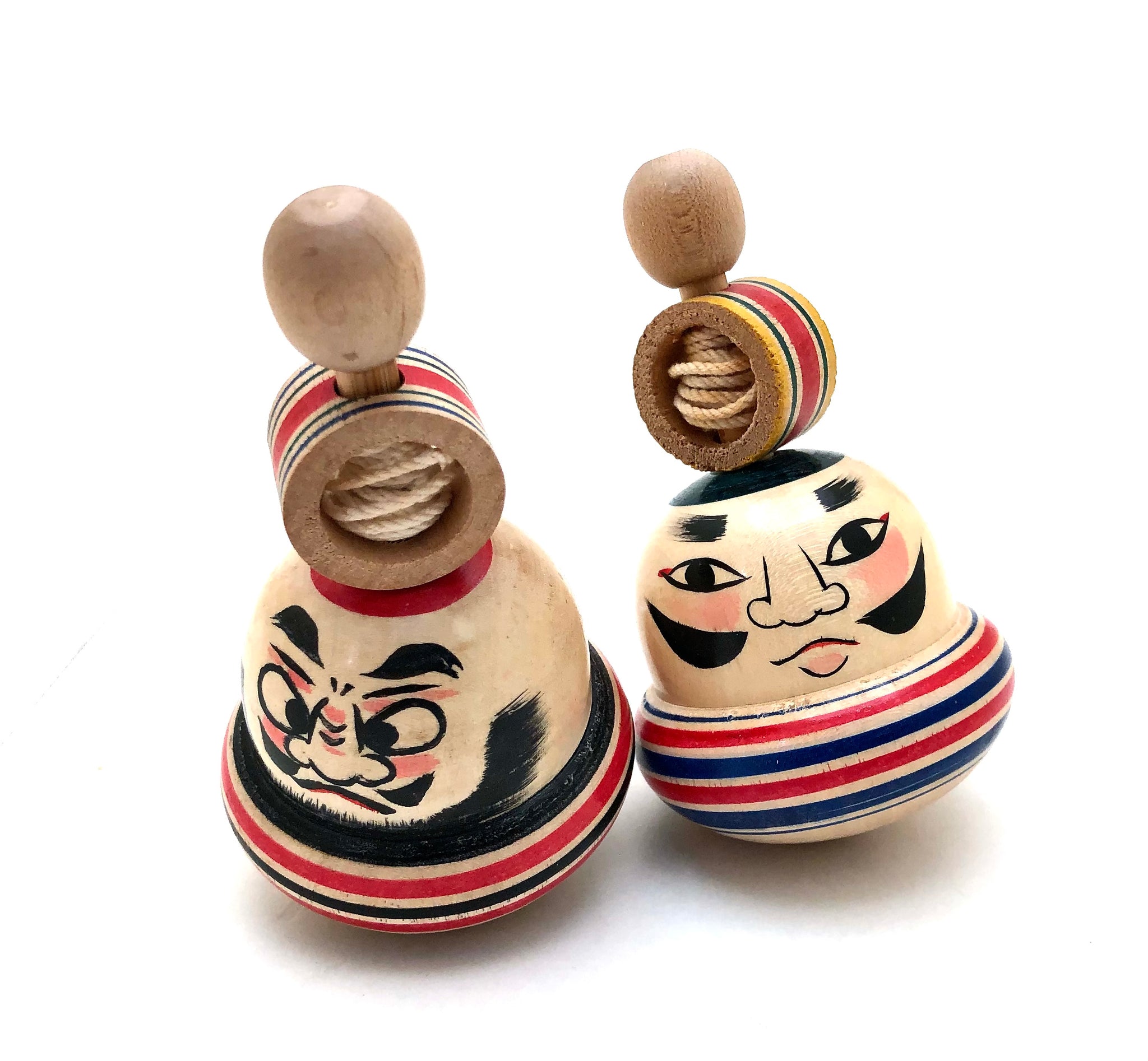 Darumaotoshikendamaand Koma Traditional Japanese Toys Stock Photo -  Download Image Now - iStock