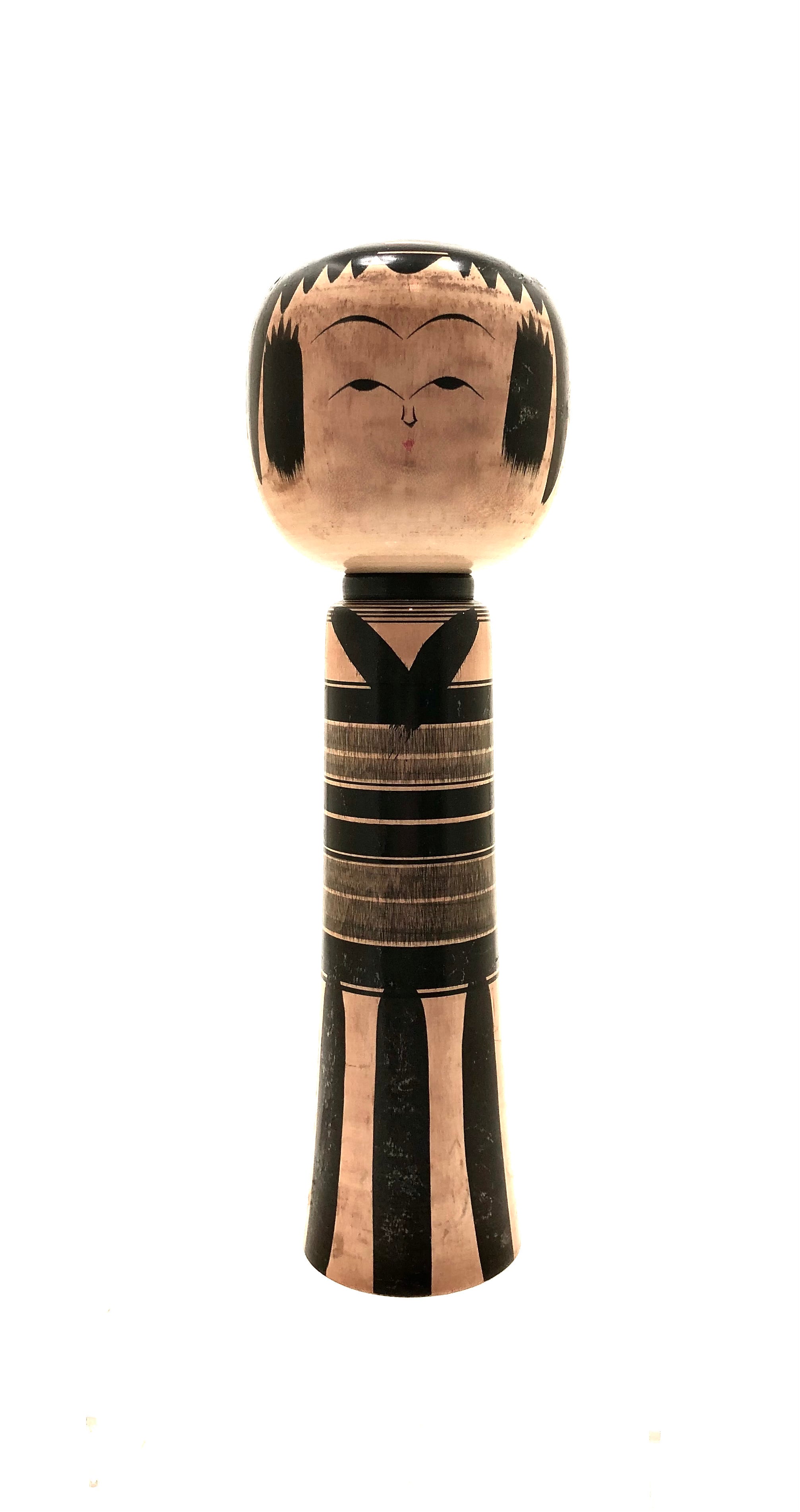 Traditional Vintage Yajirou Traditional  Kokeshi by Niiyama, Keishi