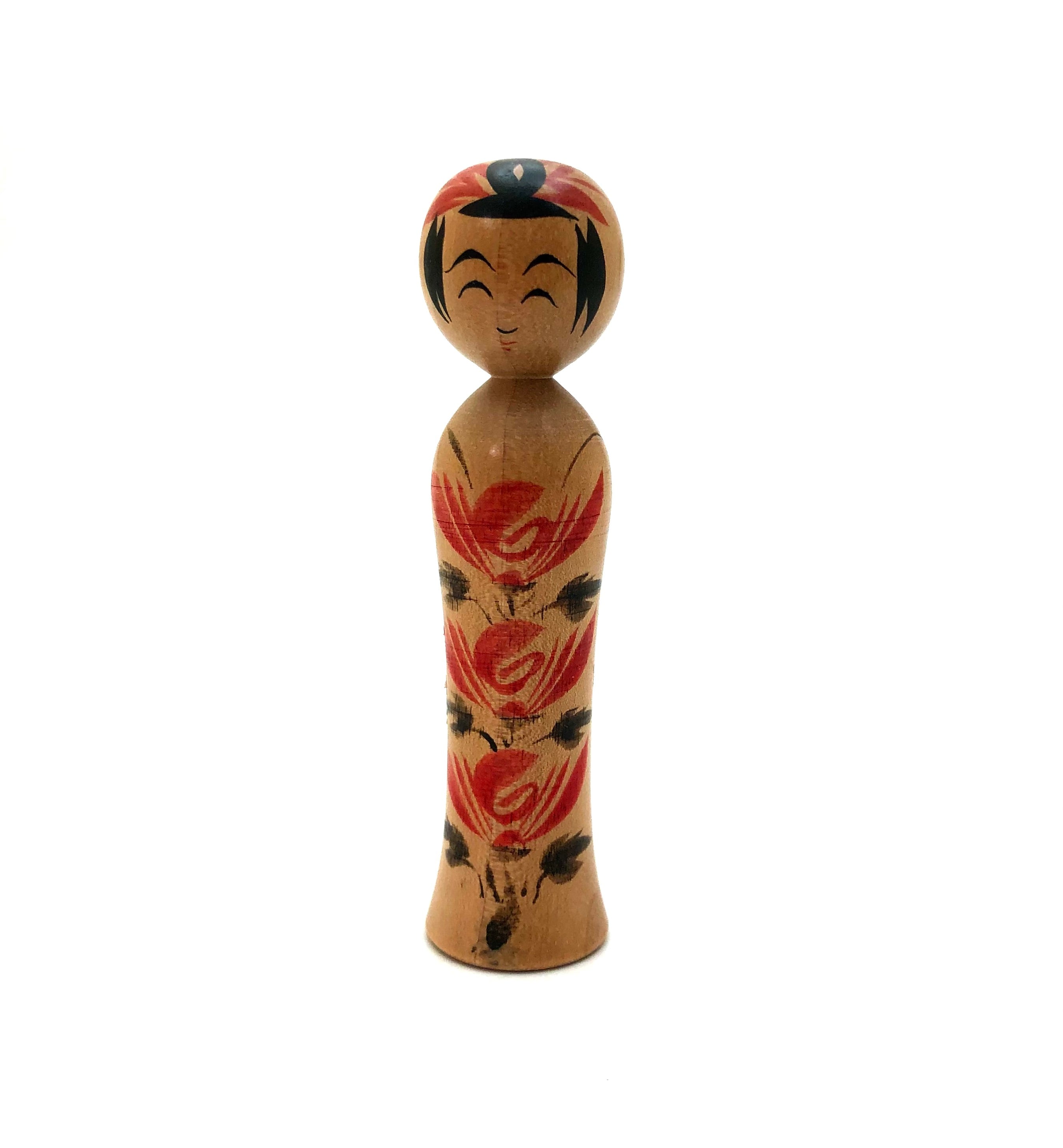 Vintage Traditional Miniature Narugo Kokeshi by Kunio Sugai