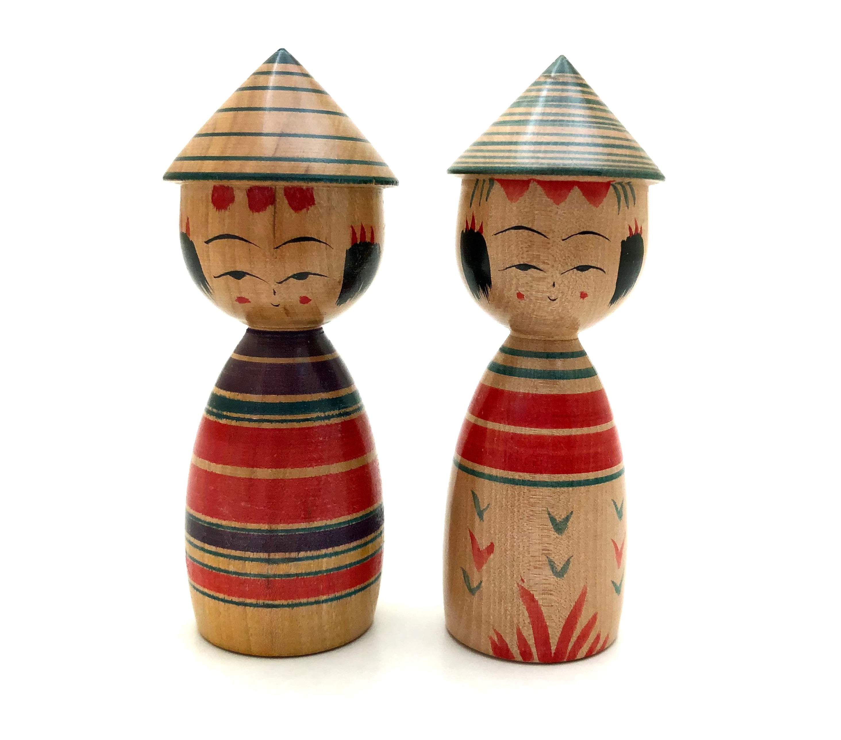 Vintage RARE Traditional Yajirou Kokeshi by  Niiyama, Manabu