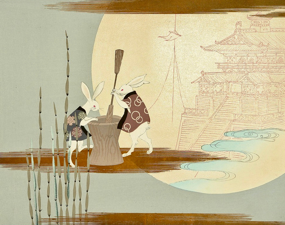 Tsukino Usagi – The Moon Rabbit / “Beautiful Center of Water” Rabbits: Selfless and Making Mochi on the Moon