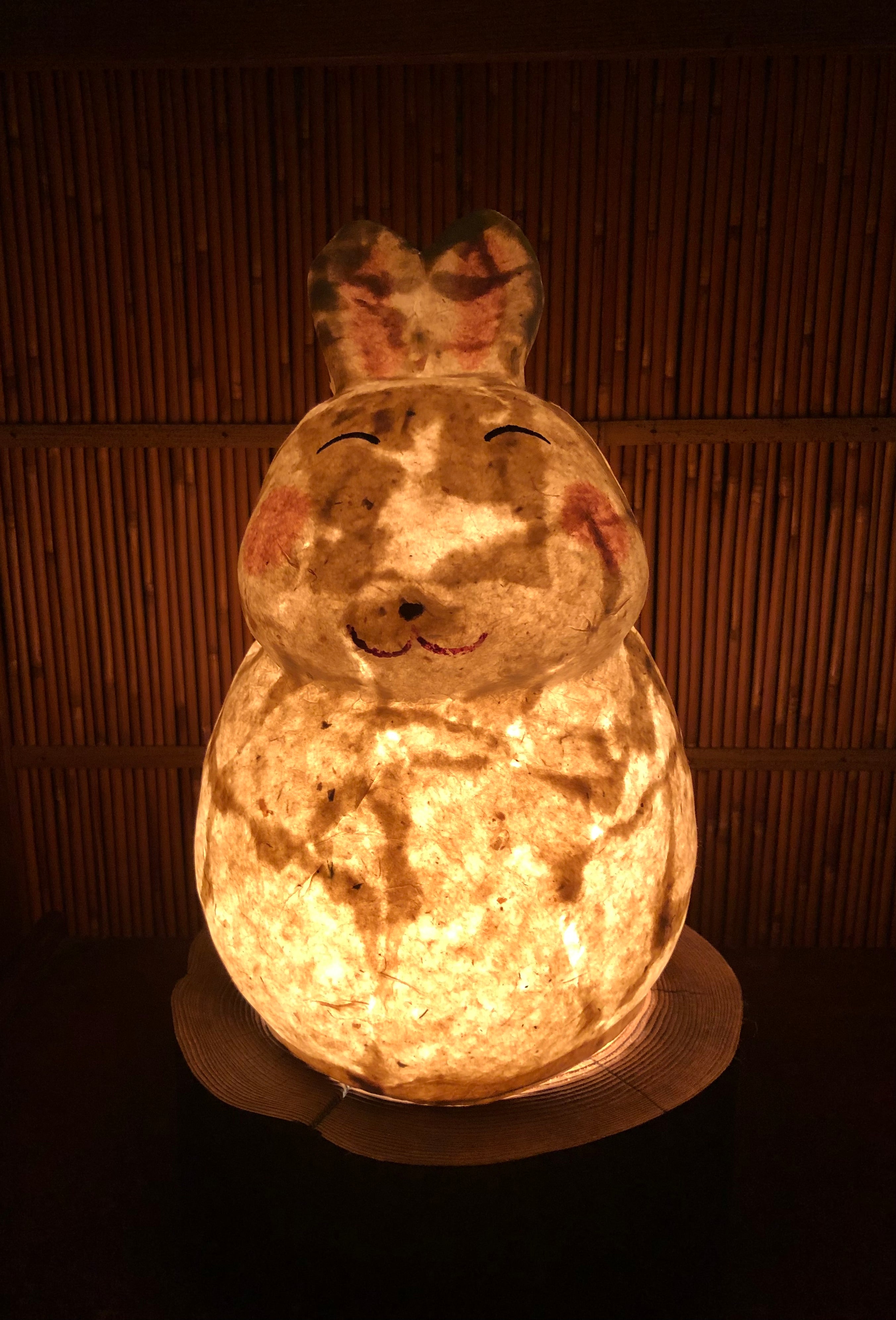 Creative Japanese Rabbit (Usagi) Washi Paper Lamp