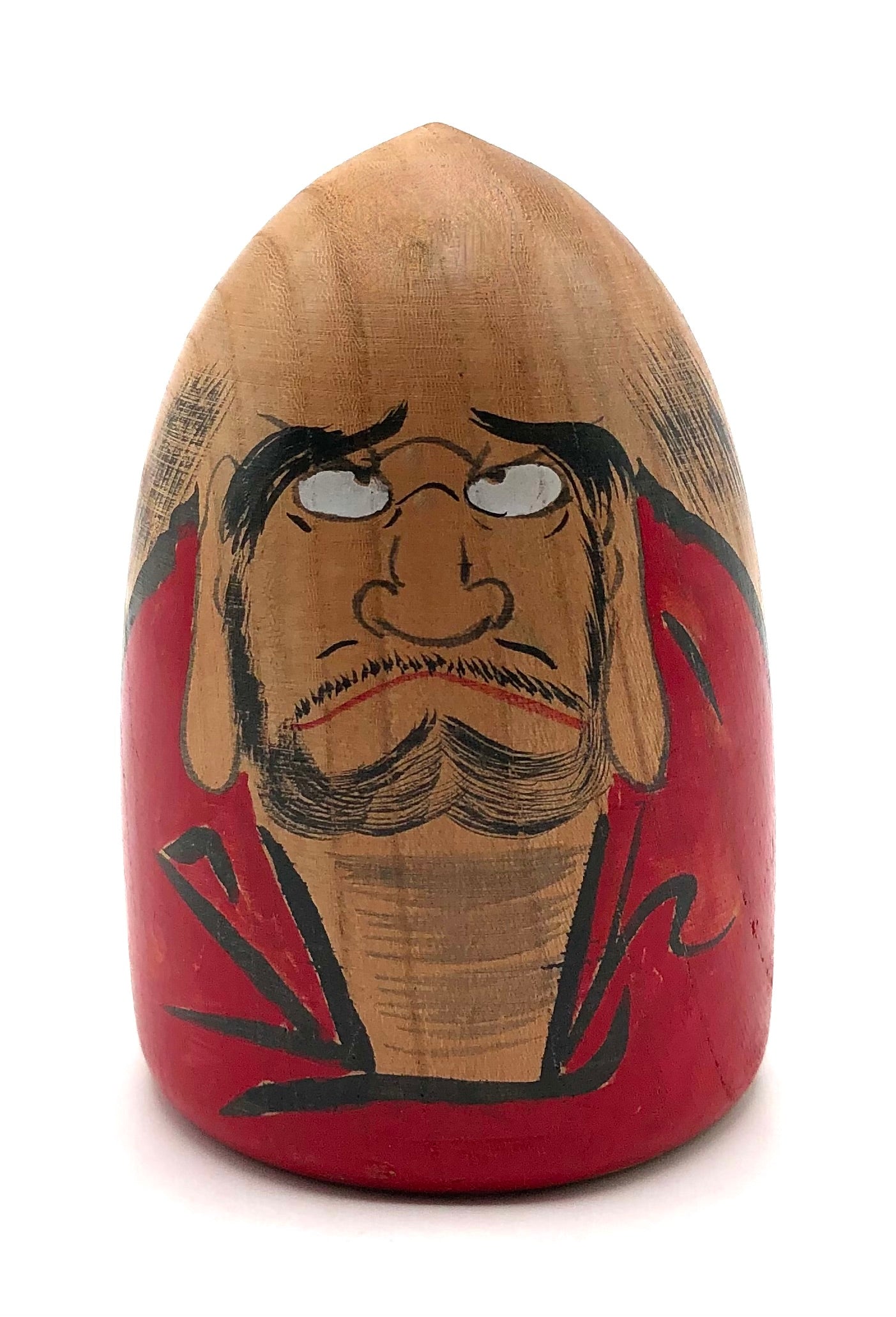 Rare Vintage Japanese Interpretation of “Daruma | Bodhidharma” | Engimono by Shibuya, Shinraku