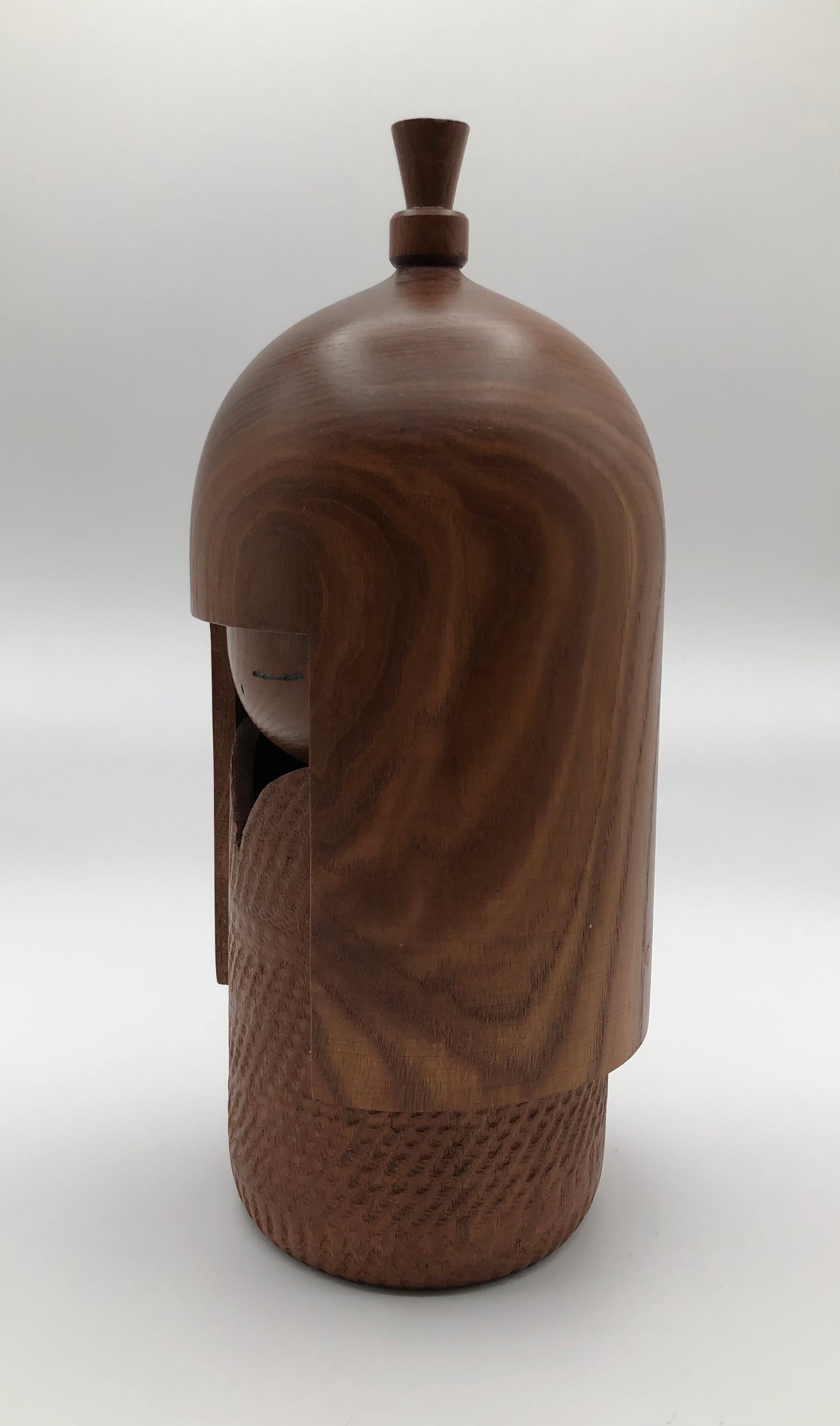 Vintage Sosaku Kokeshi entitled: “Kōtakunoaru | Shyness” by Shouzan, Shido (1932-1995)