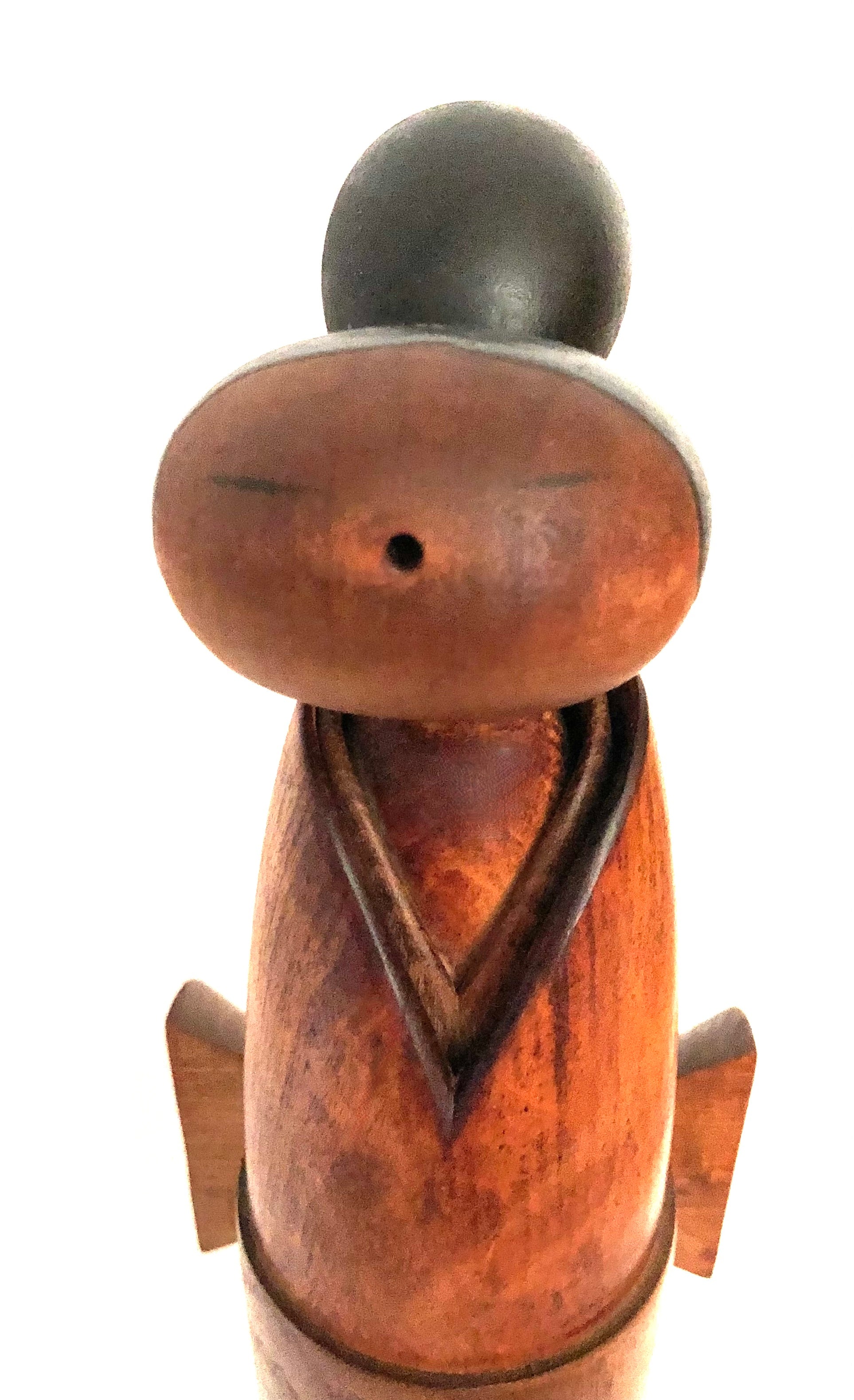 Vintage Sosaku Kokeshi entitled: “Nokutān | Nocturne” by Shouzan, Shido (1932-1995)