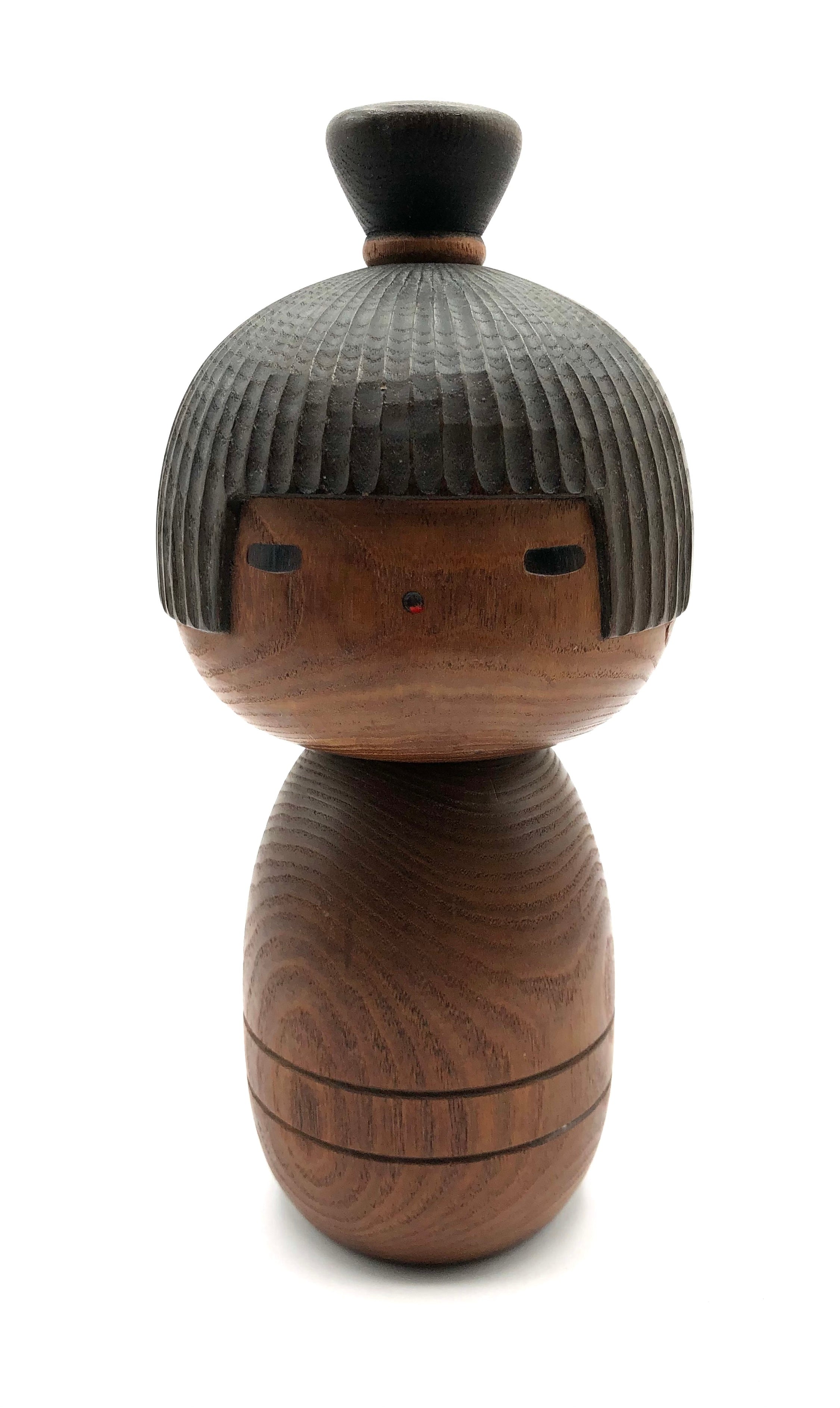 Vintage Sosaku Kokeshi entitled: “Seijaku | Silence” by Yamanaka, Sanpei (1926-2012)