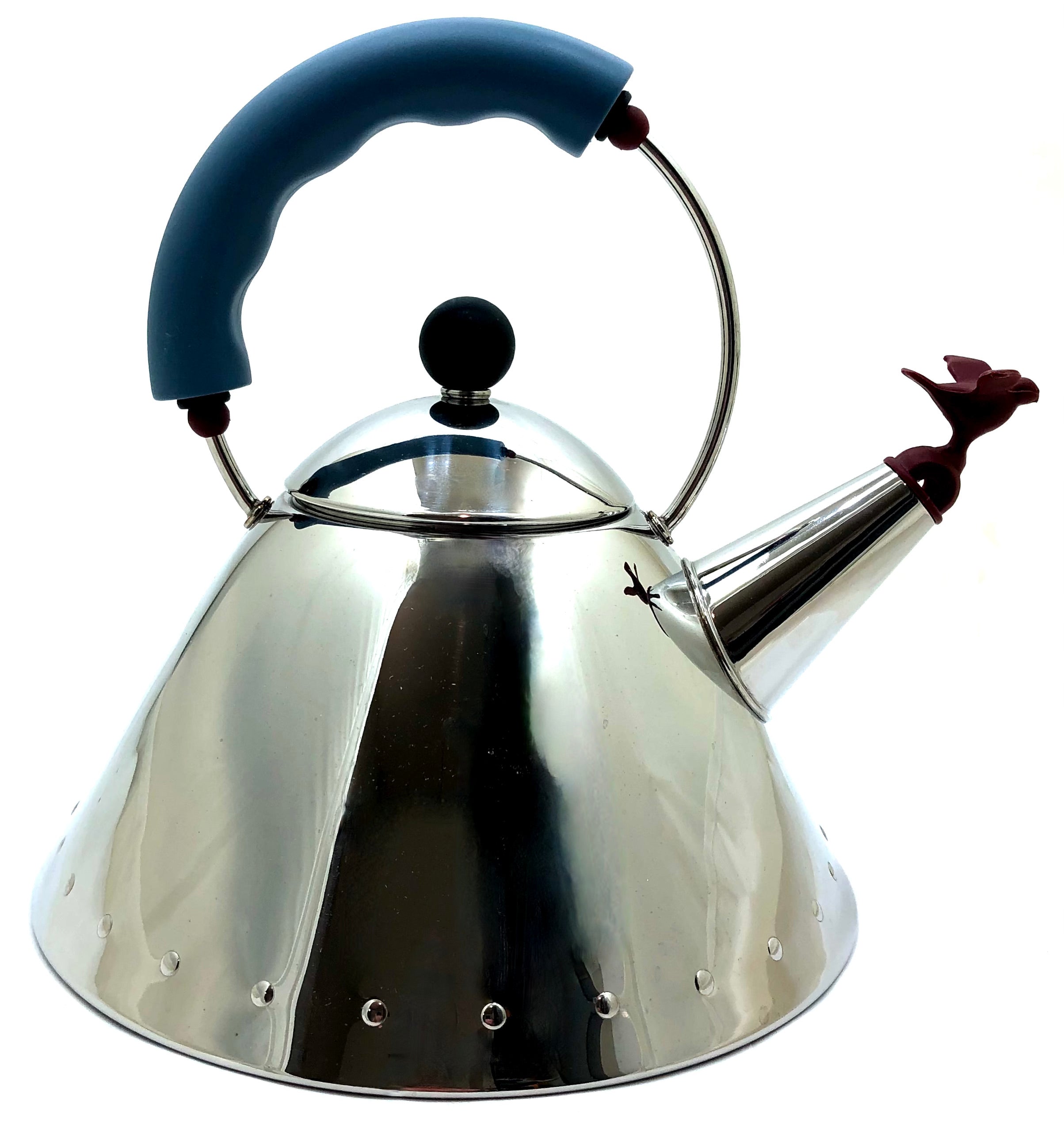 Collectible Autographed and Dated “Whistling Bird” Teakettle by Michael Graves (1934 - 2015) | Mid Century Artifact