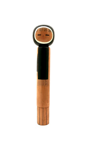 Vintage Sosaku Kokeshi by Shido, Shouzan entitled: Kitaguni (Wintry Weather)