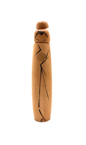 Vintage Sosaku Kokeshi entitled: "Yukiko | Snow Maiden" by Kato, Hiroshi