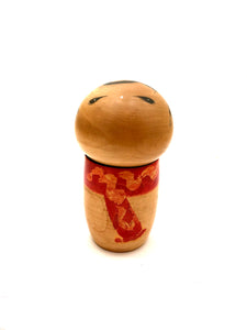 Japanese Sosaku Kokeshi, entitled: Snow Child, (Yuki no ko) by Takahashi, Hajime