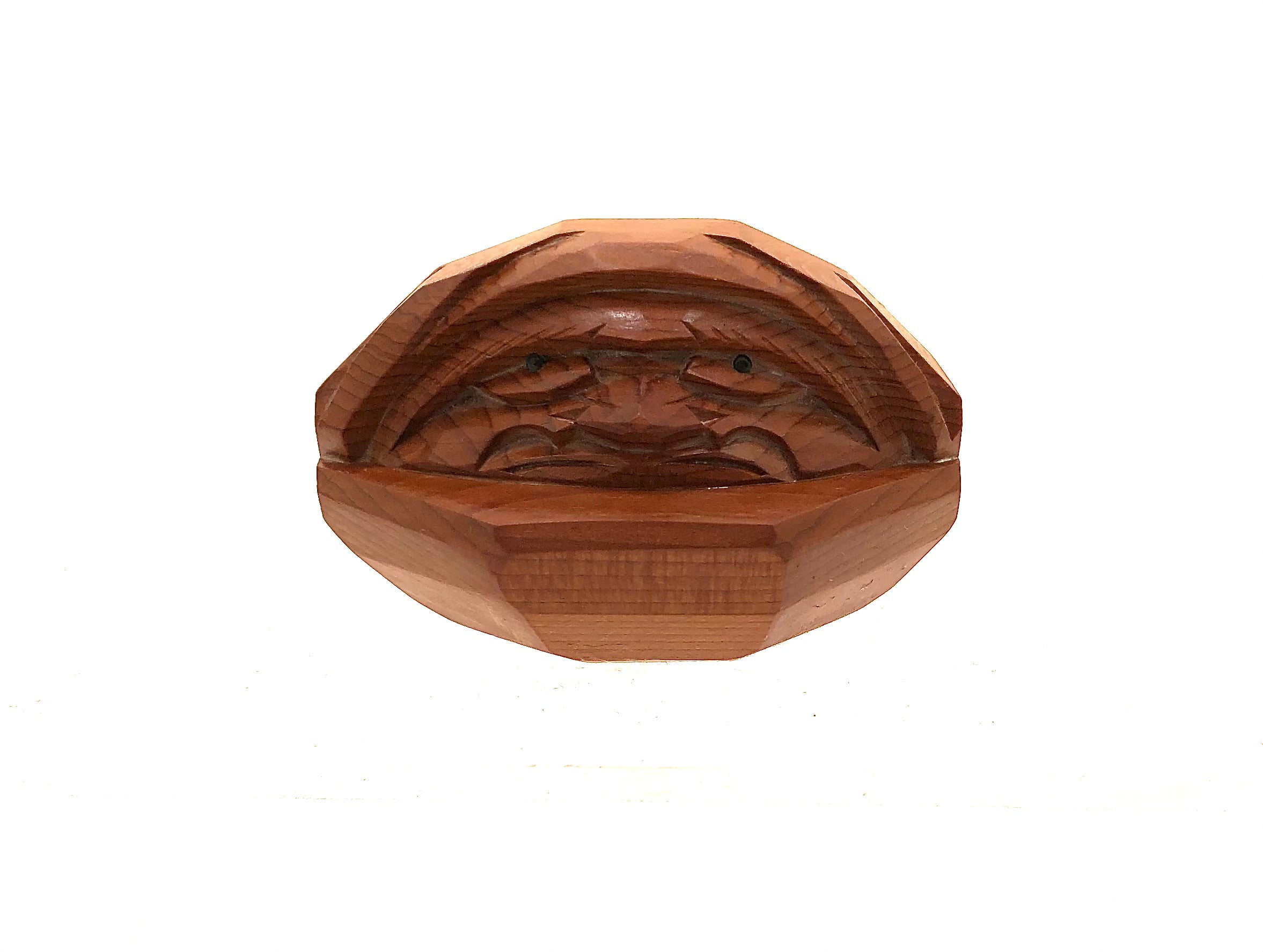 Vintage Japanese Hand Carved Traditional Character of DARUMA
