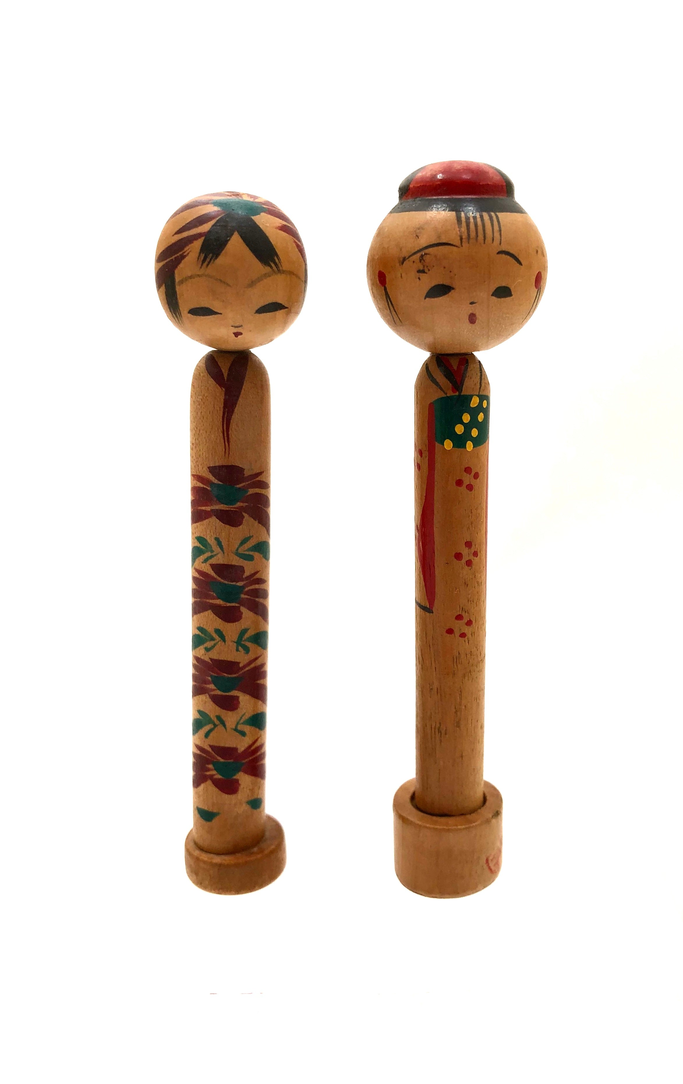 Traditional Kokeshi "Mailer Dolls”