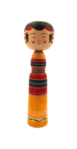 Japanese Traditional Yajiro Kokeshi by Sato, Seikou