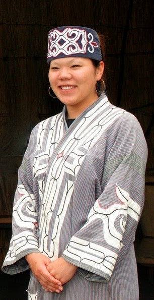 Antique RARE Japanese Ainu Inspired Kokeshi entitled: Yume | Dream by Miyashita, Hajime