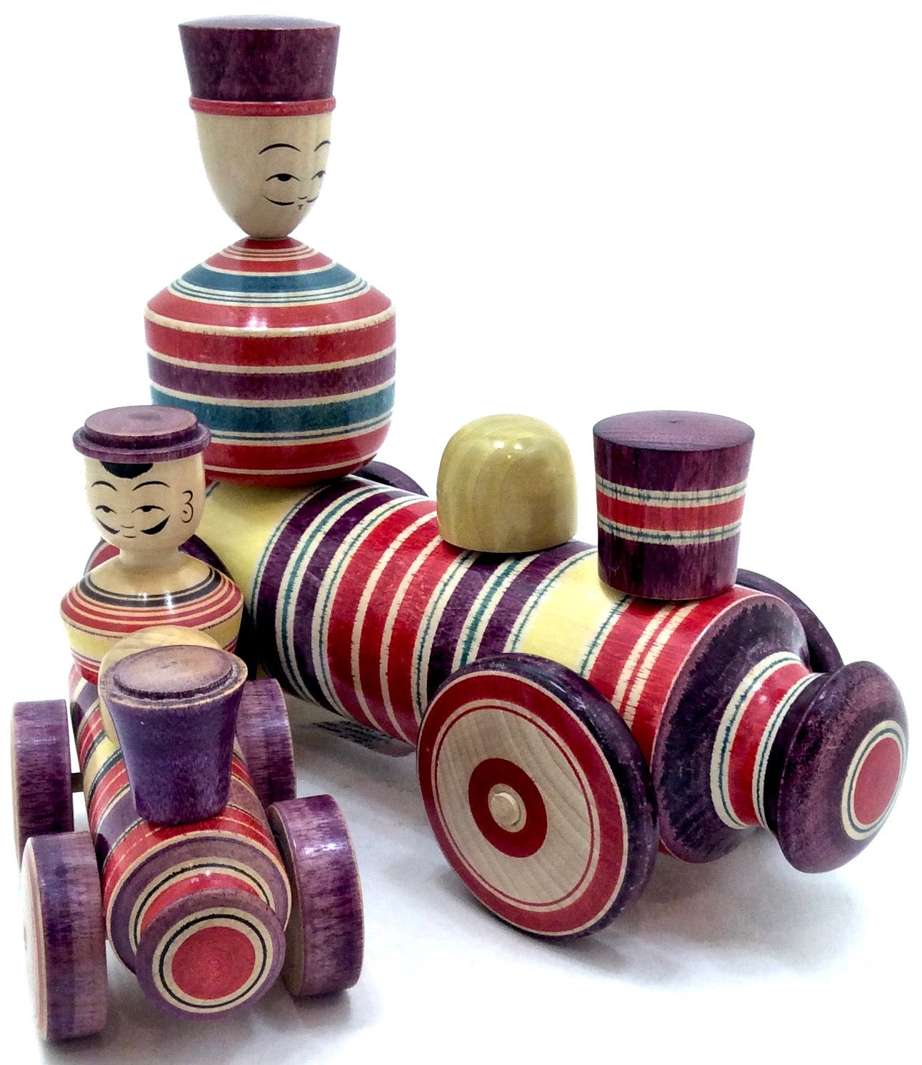 Rare Yajirou Engine Pull Toys | Niiyama, Tamio | 1960